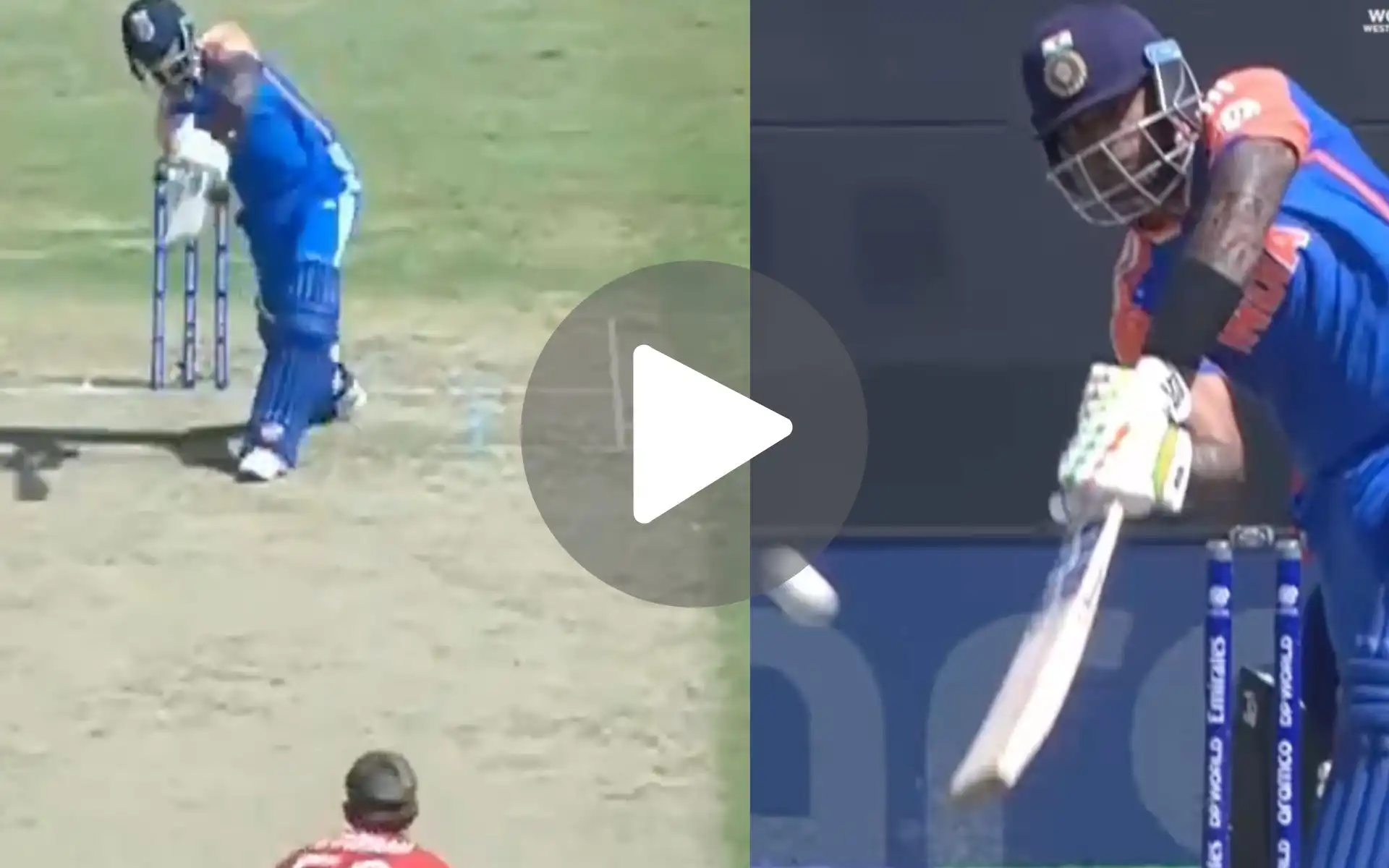 [Watch] SKY's Audacious 'Sliced' Six Vs Sam Curran Leaves Guyana Fans In Awe